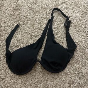 Black Halter Neck Bra